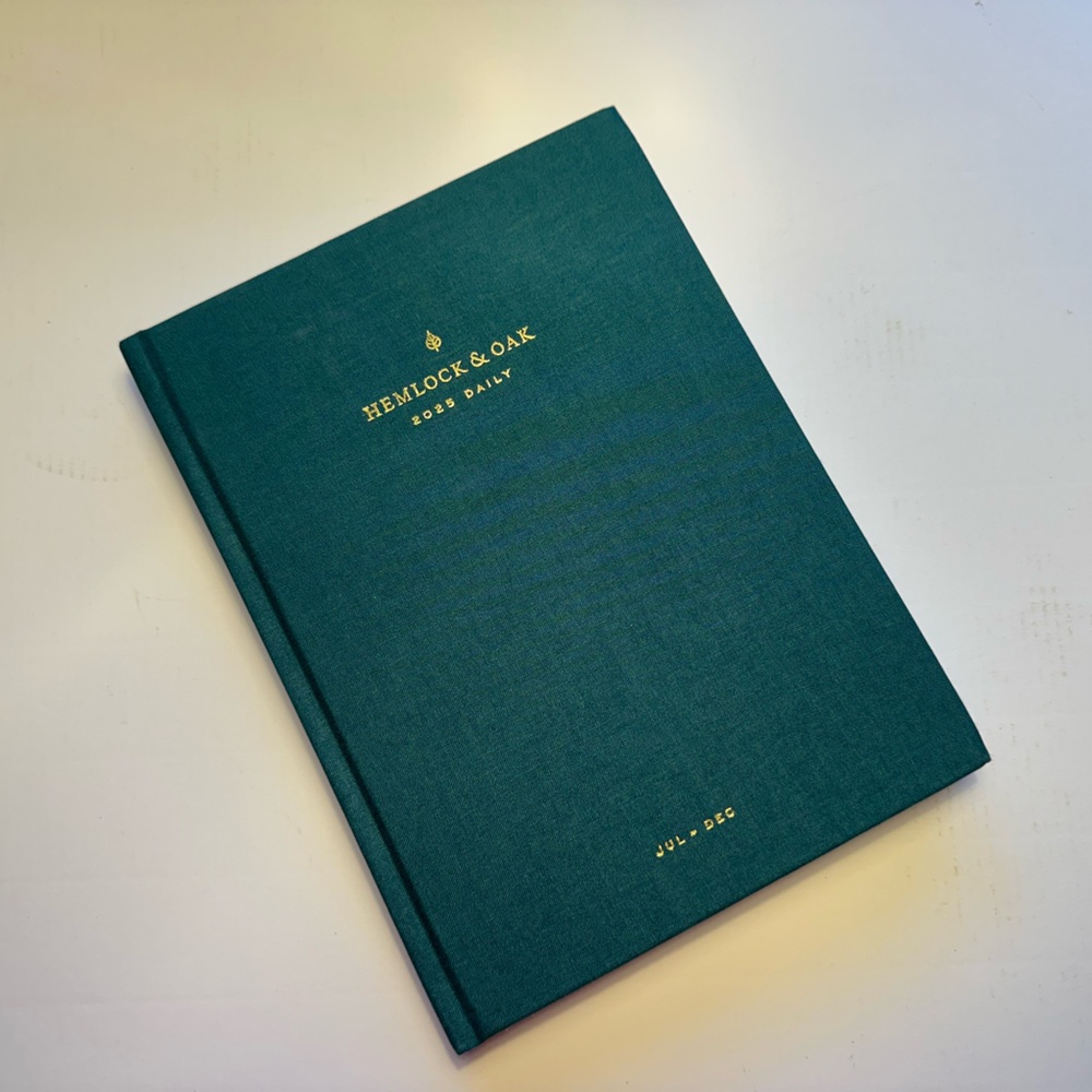 Hemlock & Oak 2025 Daily Duo Planner in Enchanted Forest